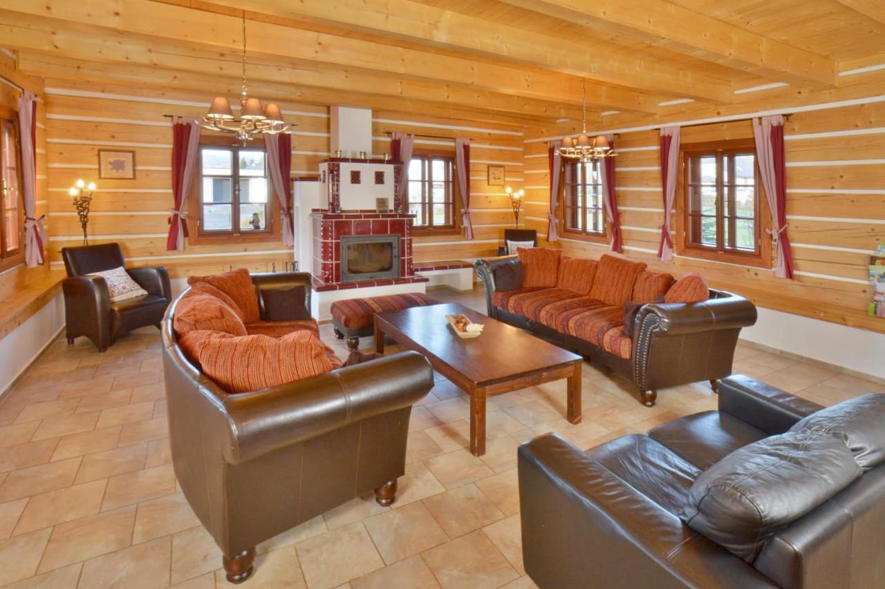 Villa Harta VIII s finskou saunou Vrchlabí Exteriör bild