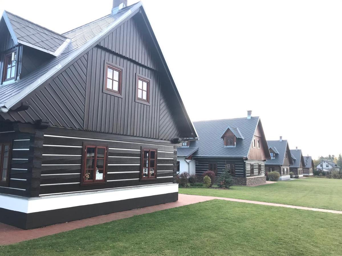 Villa Harta VIII s finskou saunou Vrchlabí Exteriör bild