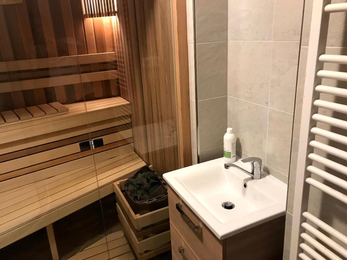 Villa Harta VIII s finskou saunou Vrchlabí Exteriör bild